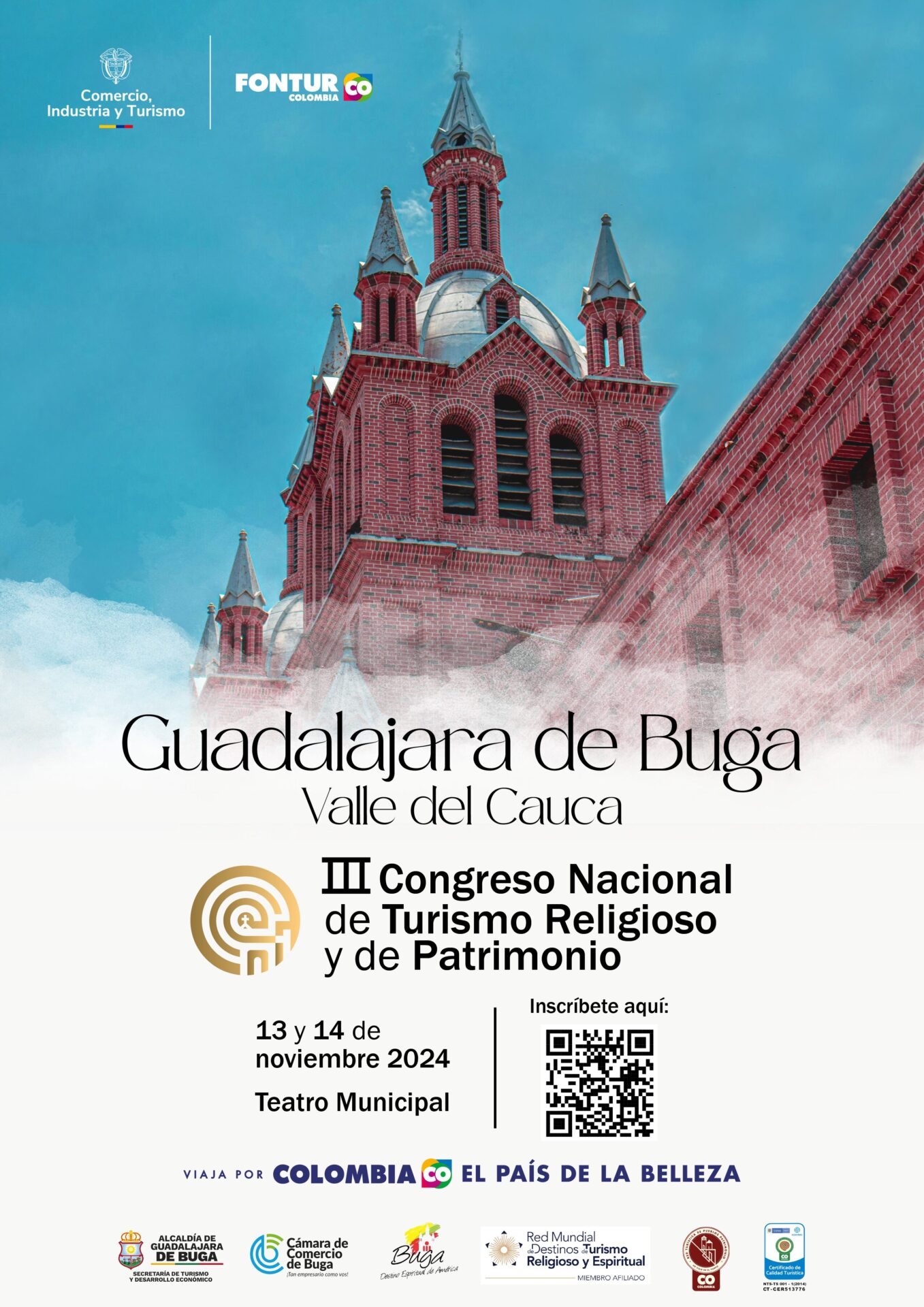 Imagen destacada - Agenda Tercer Congreso Nacional de Turismo Religioso